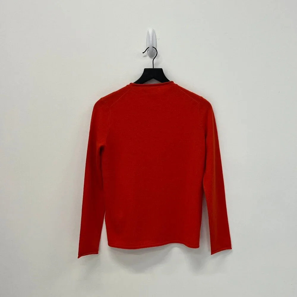 Polo Ralph Lauren Red Cashmere Crewneck Sweater - Picture 2 of 2